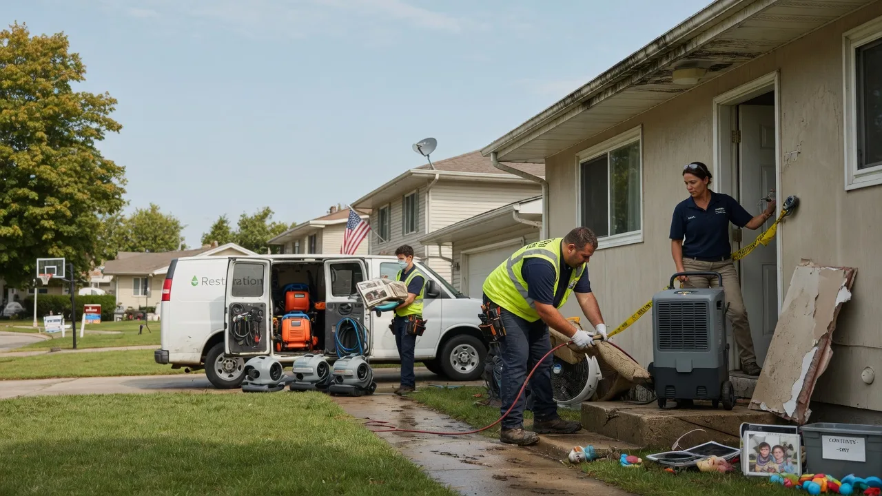 Water Damage Restoration in Curran, MI near me
